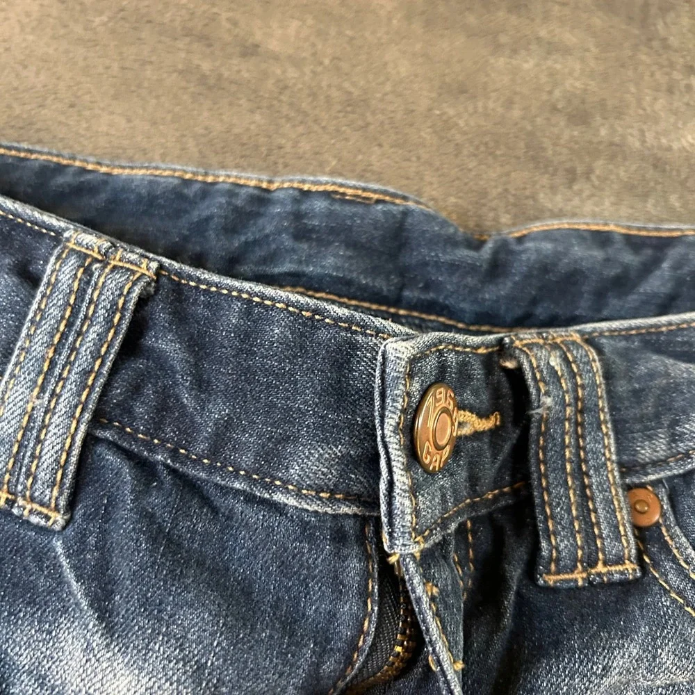 Gap Distressed Denim Shorts Casual Summer Dark Wash Jean Blue Womens 6 30x4.5